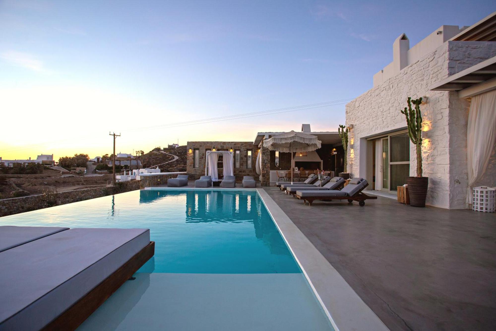 Villa Panamera Mykonos, Private Heaven, Supreme View! Fanari  Luaran gambar