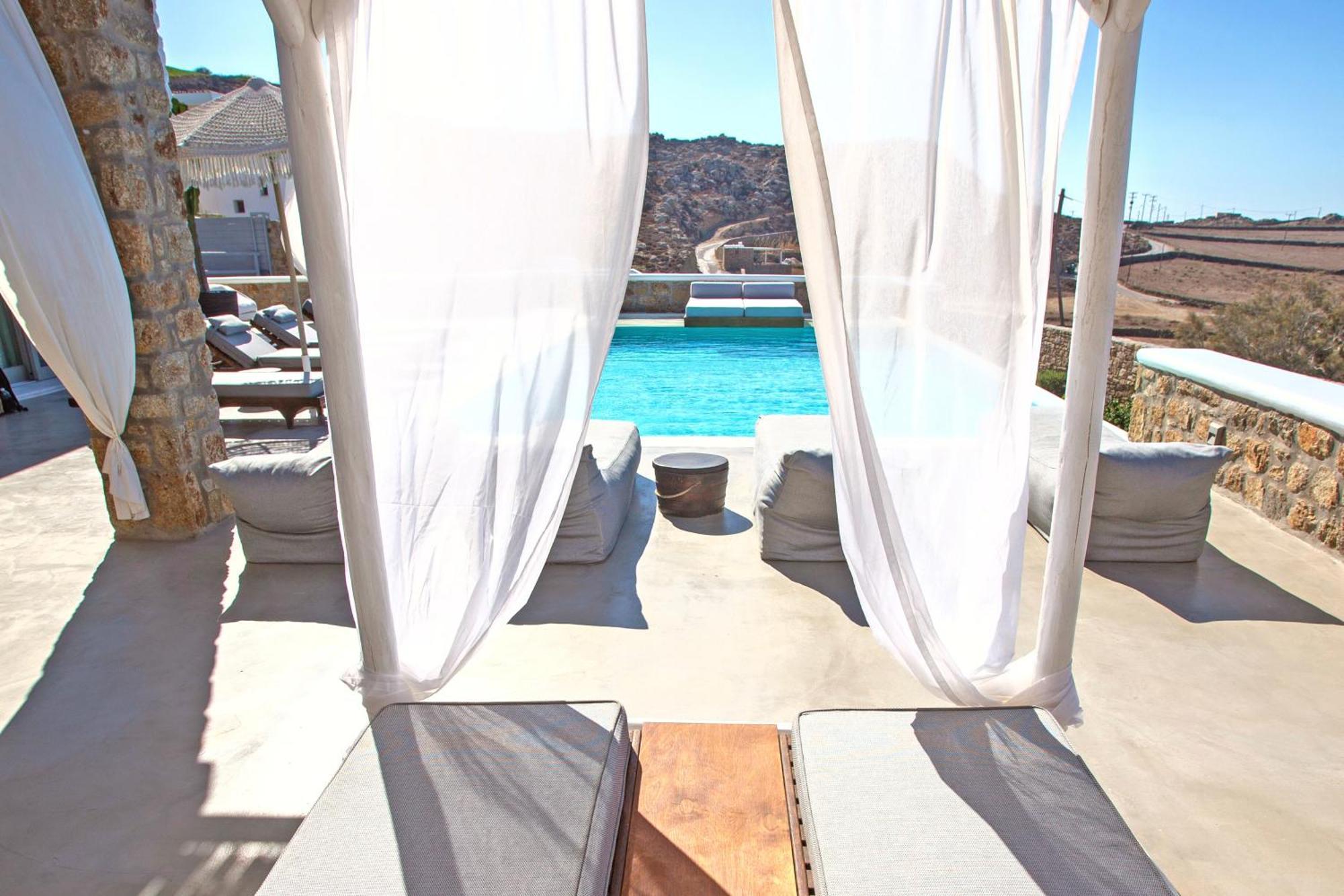 Villa Panamera Mykonos, Private Heaven, Supreme View! Fanari  Luaran gambar