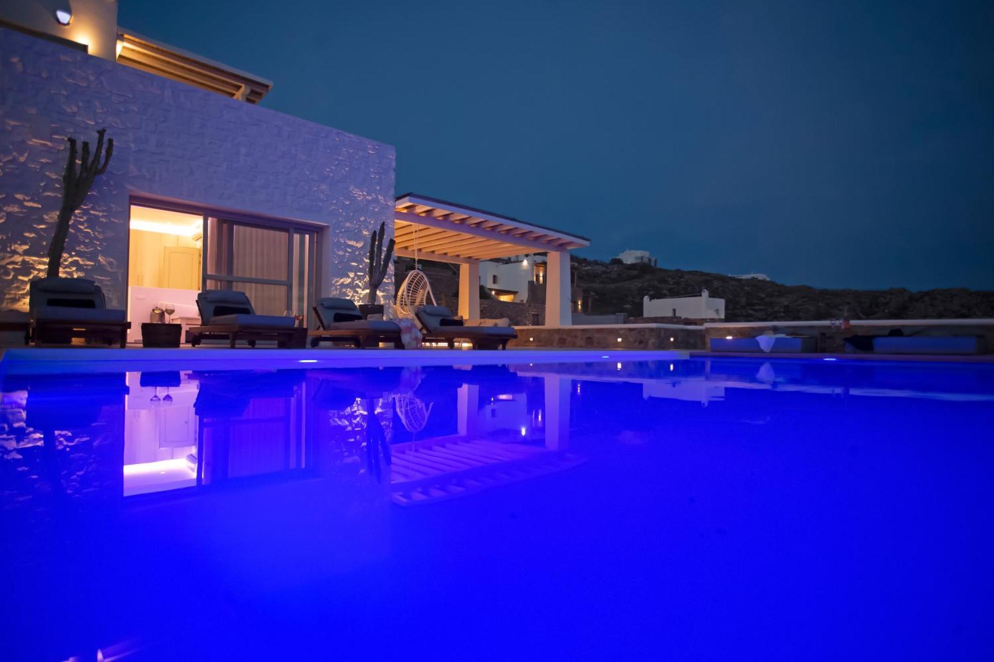 Villa Panamera Mykonos, Private Heaven, Supreme View! Fanari  Luaran gambar