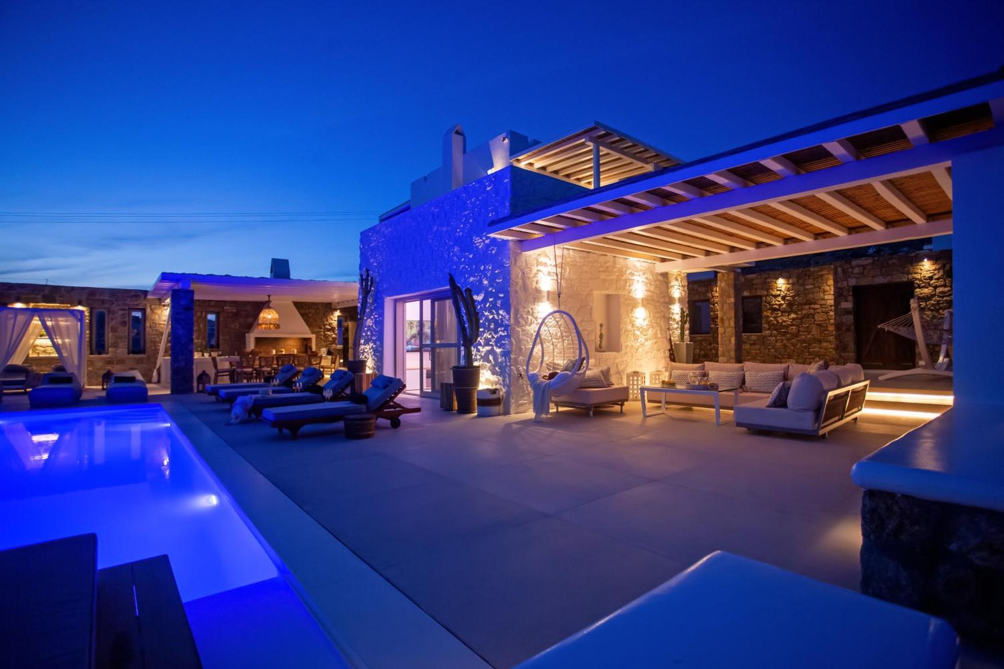 Villa Panamera Mykonos, Private Heaven, Supreme View! Fanari  Luaran gambar