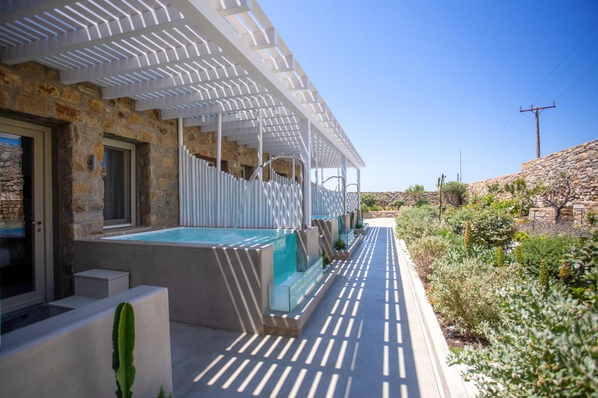 Villa Panamera Mykonos, Private Heaven, Supreme View! Fanari  Luaran gambar