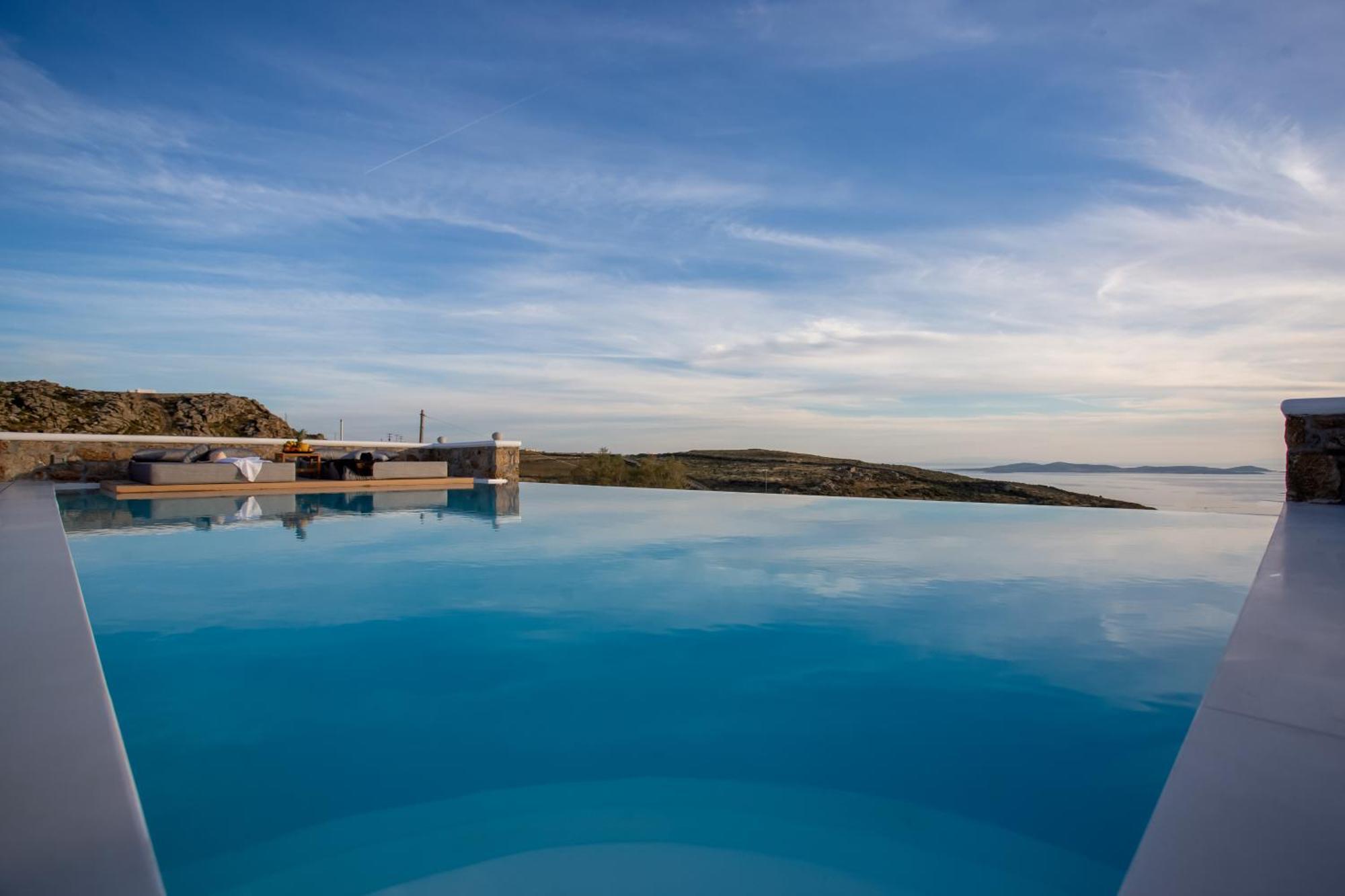 Villa Panamera Mykonos, Private Heaven, Supreme View! Fanari  Luaran gambar