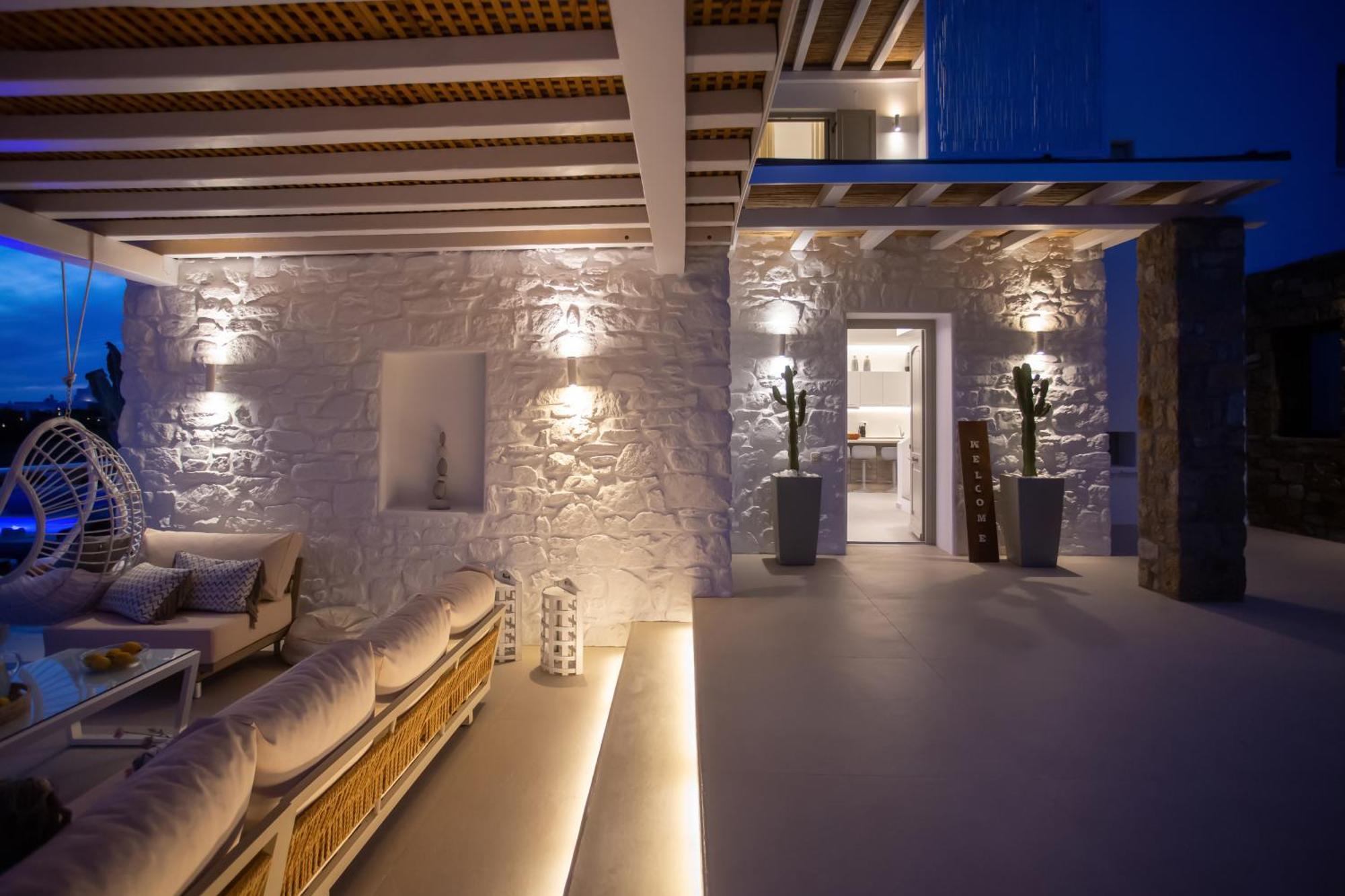 Villa Panamera Mykonos, Private Heaven, Supreme View! Fanari  Luaran gambar