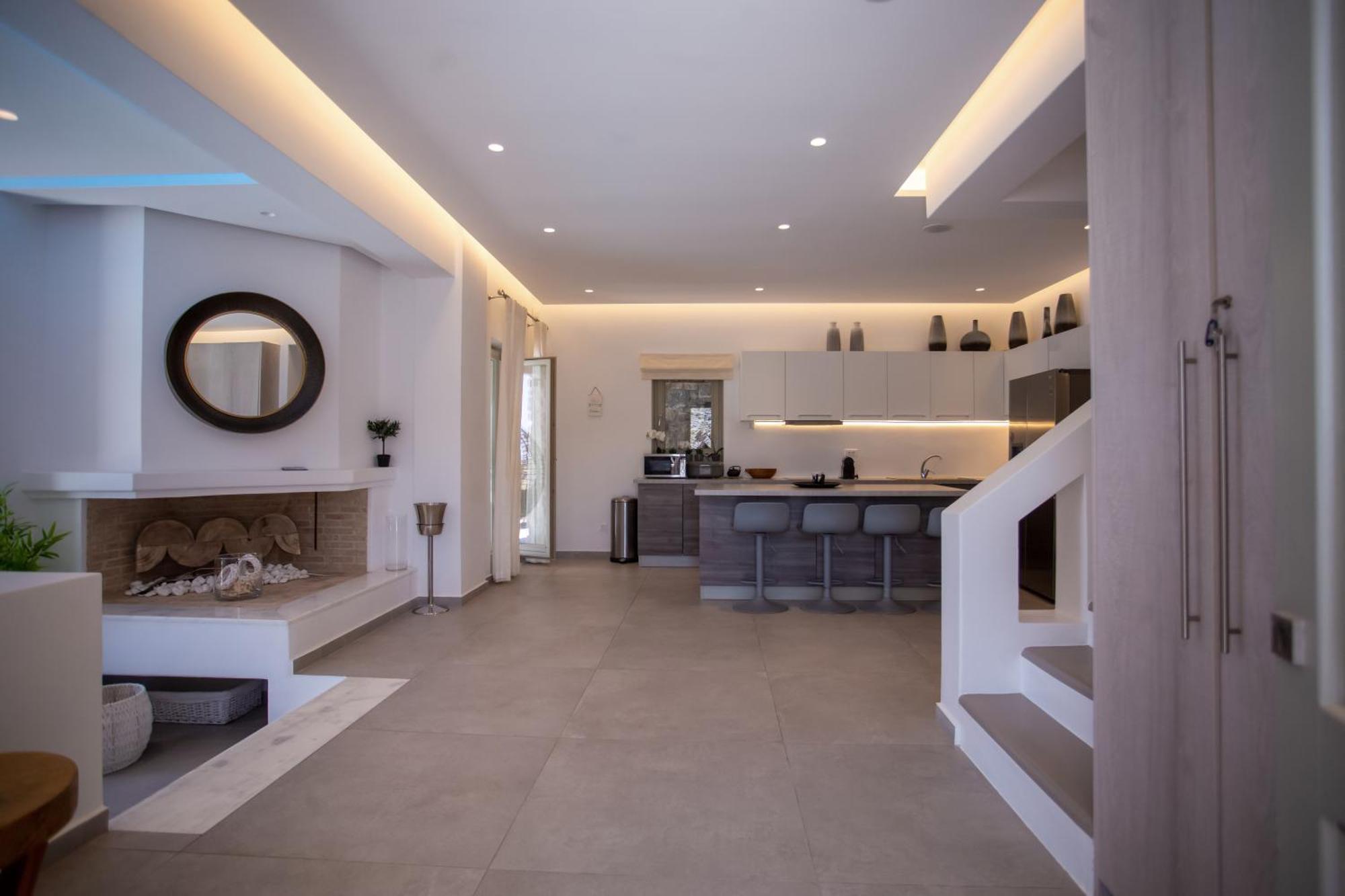 Villa Panamera Mykonos, Private Heaven, Supreme View! Fanari  Luaran gambar