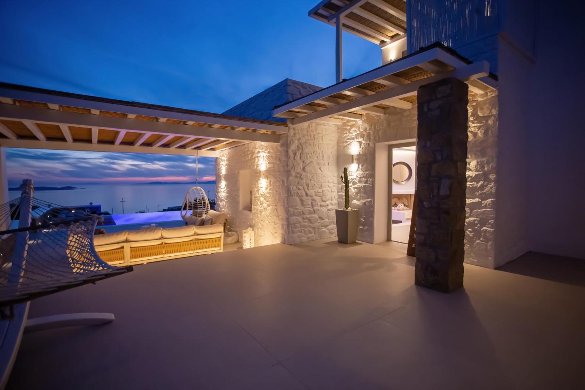 Villa Panamera Mykonos, Private Heaven, Supreme View! Fanari  Luaran gambar